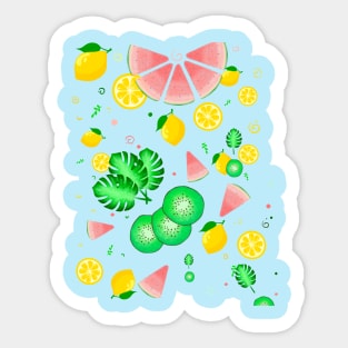 Summer fruits Sticker